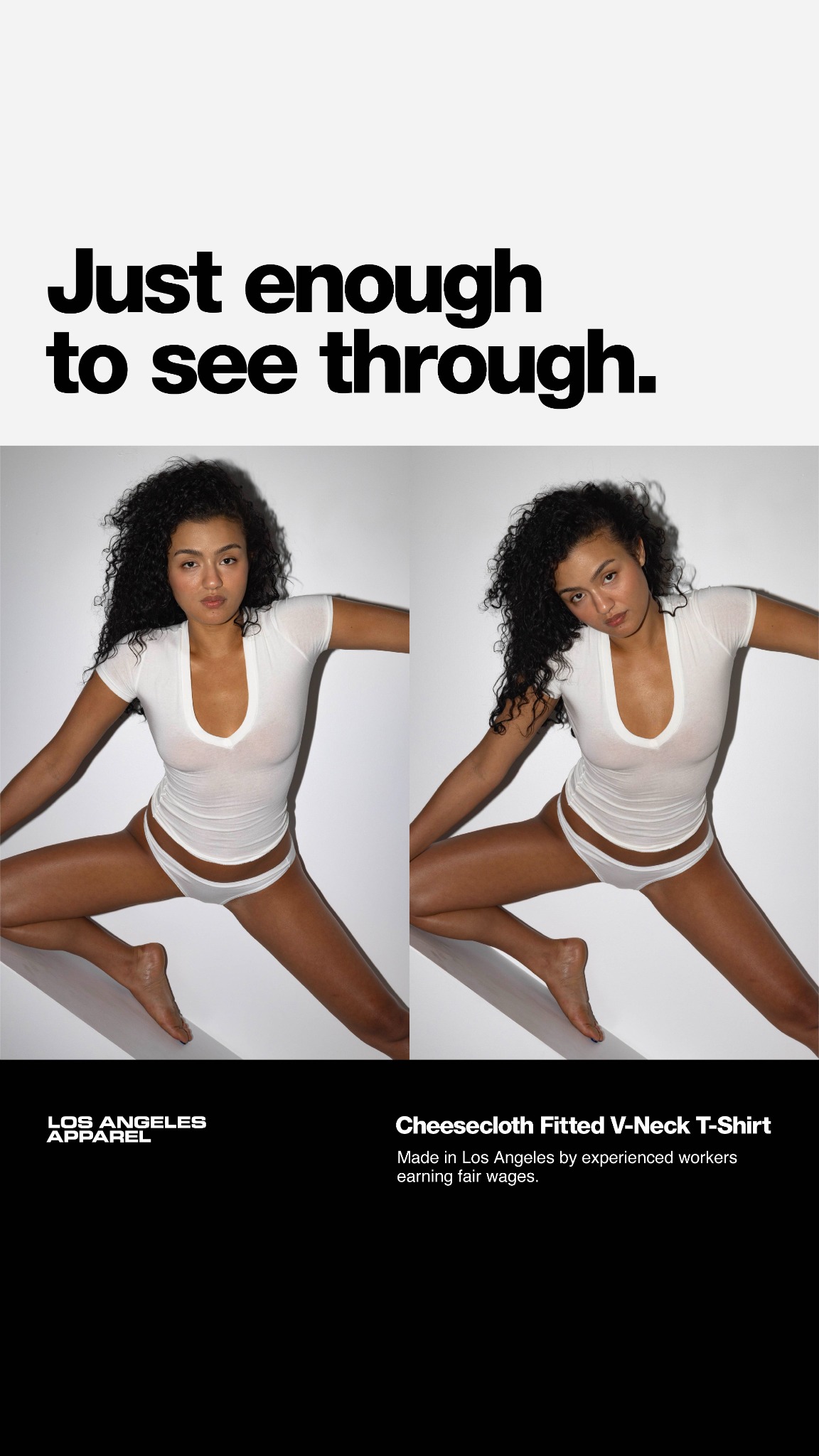 Los Angeles Apparel Facebook ad