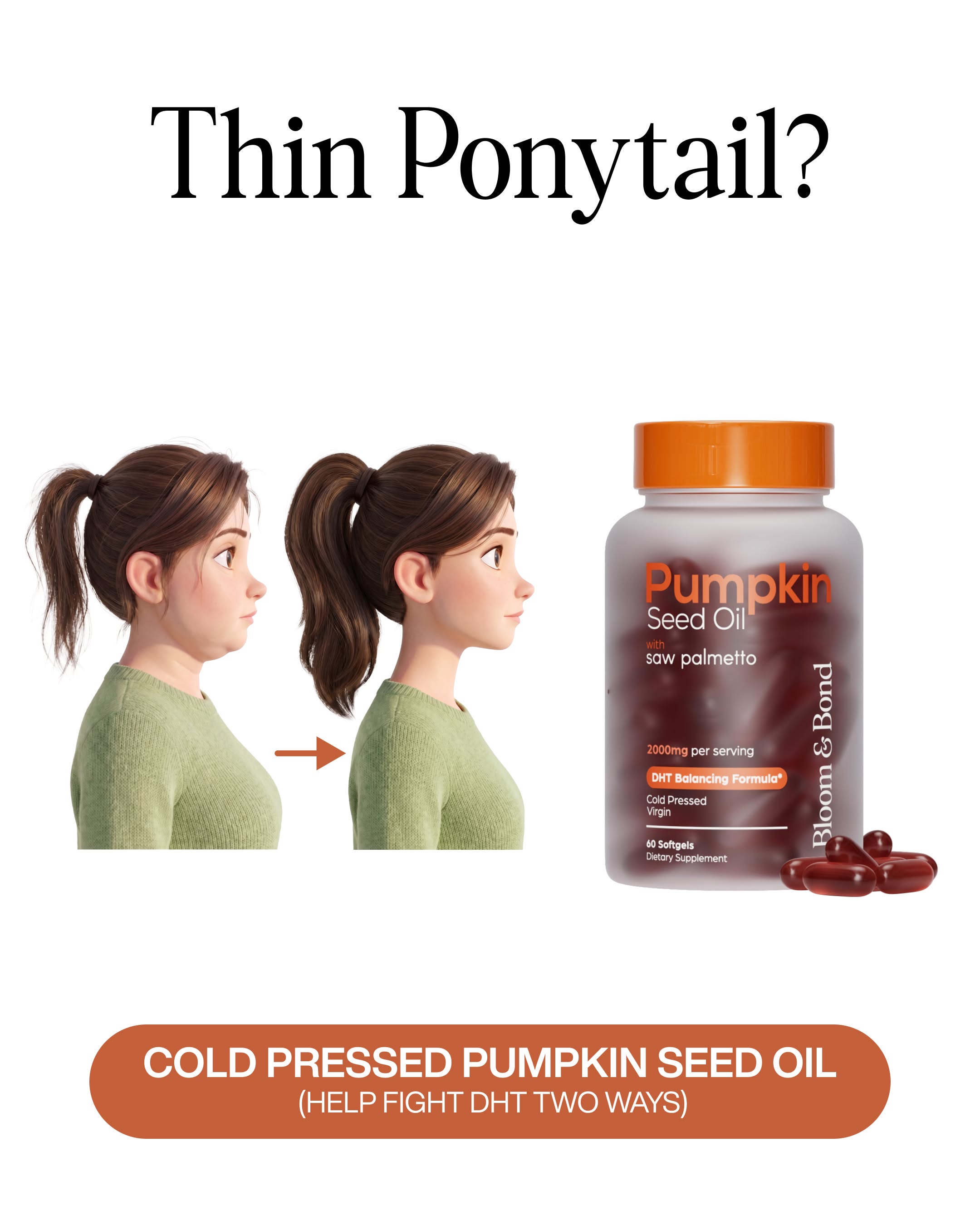 Dr. Patricia Sullivan Facebook ad: Support the Fuller-Looking Hair You Miss