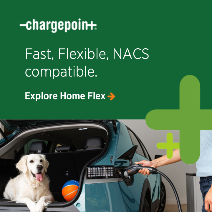 ChargePoint Facebook ad: Explore ChargePoint Home Flex