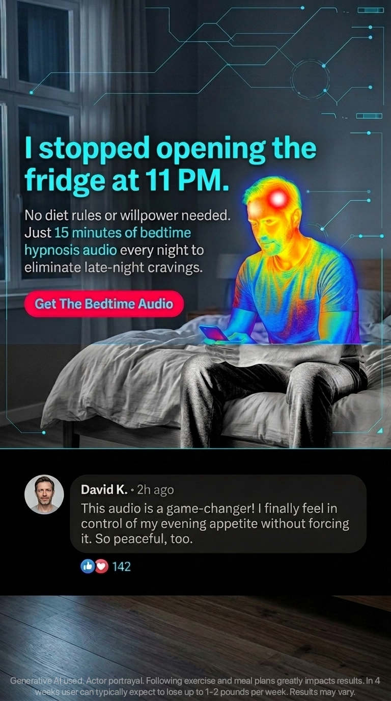Kure for Hypnotherapy Facebook ad