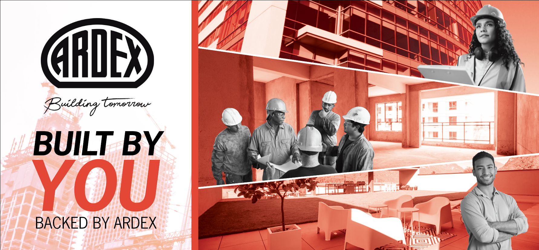 ARDEX Americas Facebook ad: America Built By You