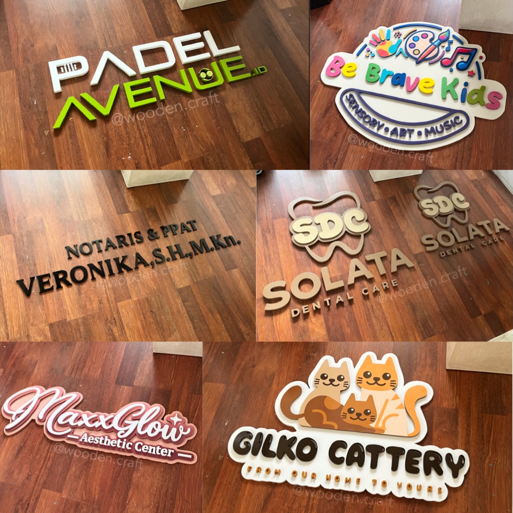 Woodén Handmade Woodcraft Facebook ad: Done! Wooden Logo