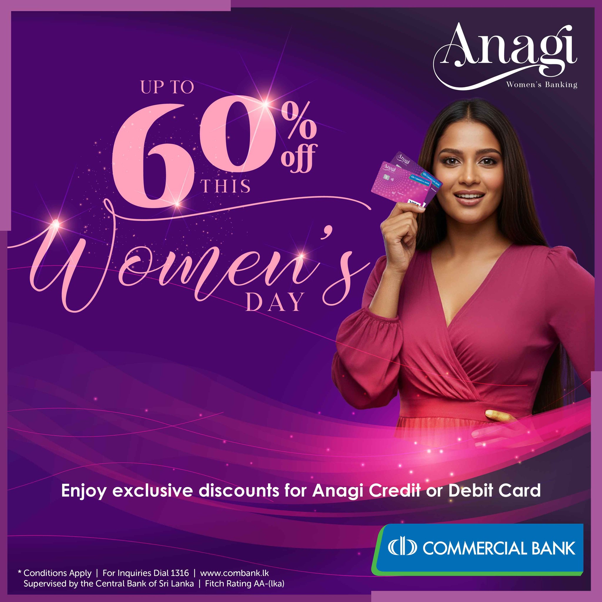 Commercial Bank of Ceylon PLC Facebook ad