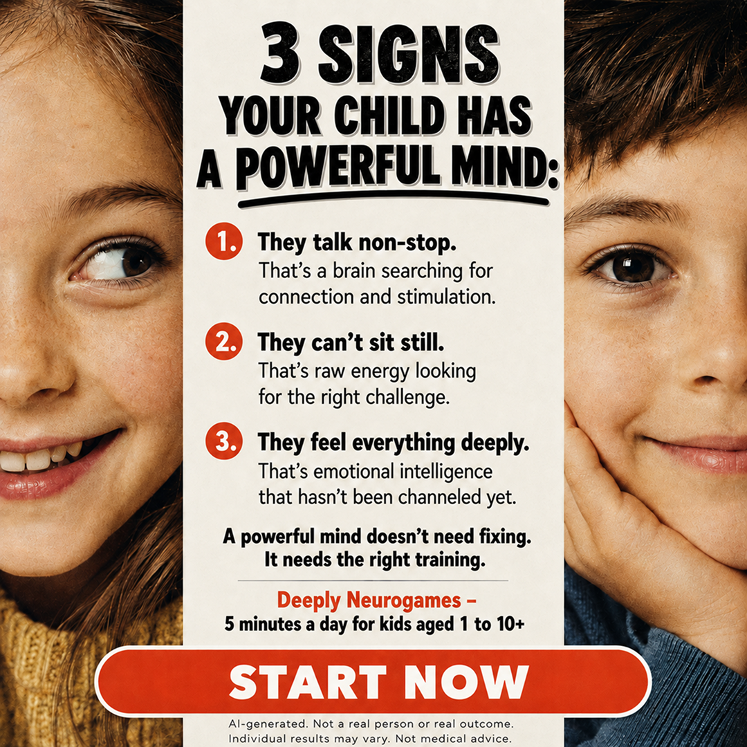 Deeply  - Parenting app Facebook ad