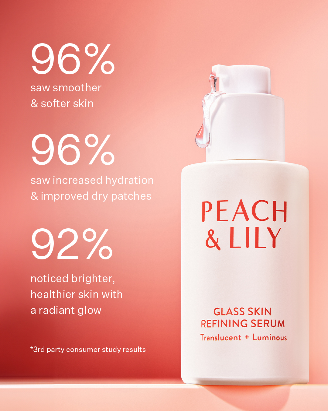 Peach and Lily Facebook ad