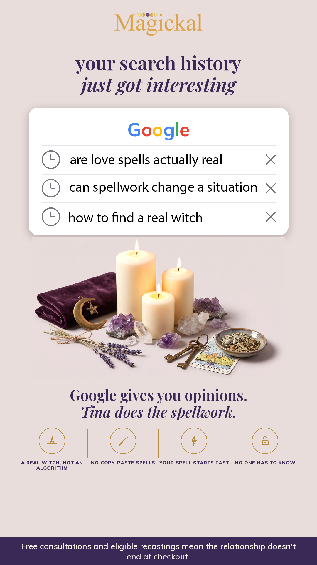 Magickal Spot Facebook ad