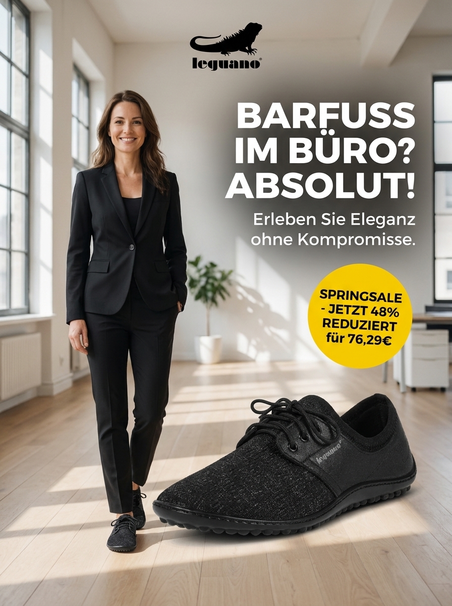 leguano Barfußschuhe Facebook ad