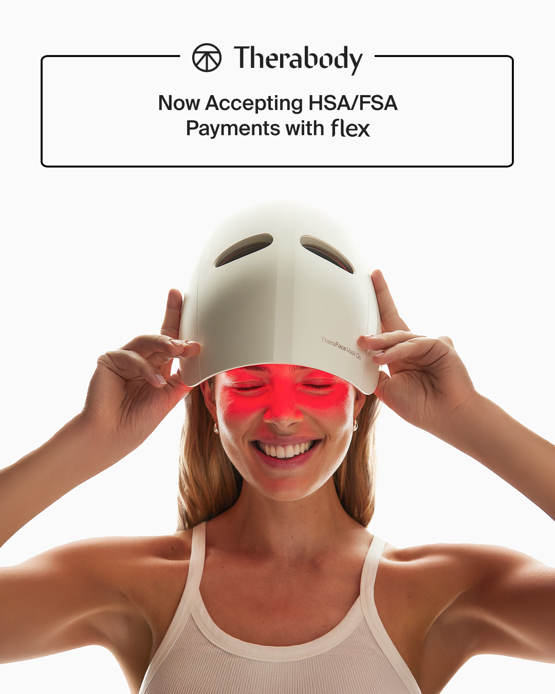 Therabody Facebook ad: FSA/HSA Shop