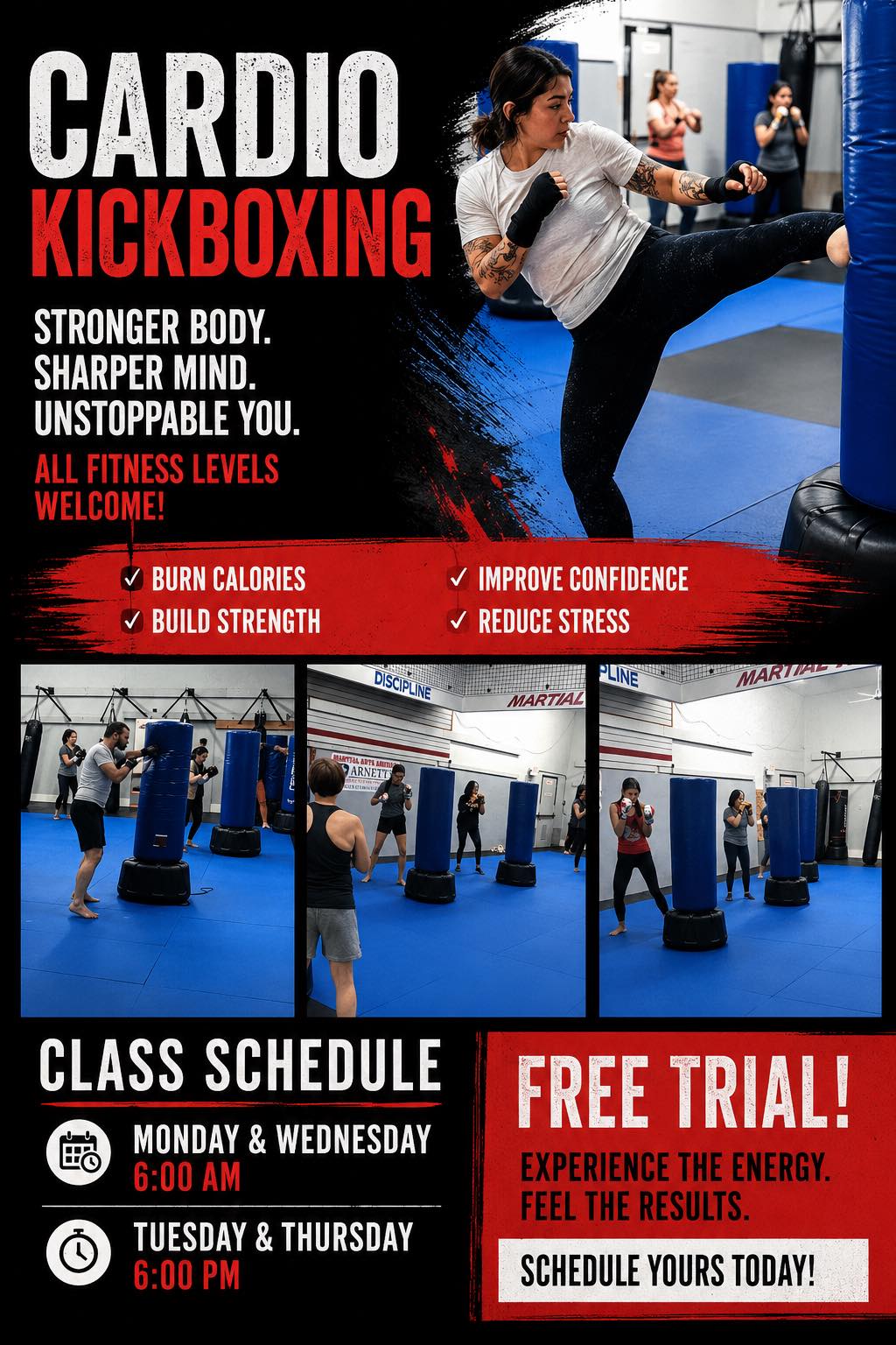 Arnett’s Martial Arts America Facebook ad