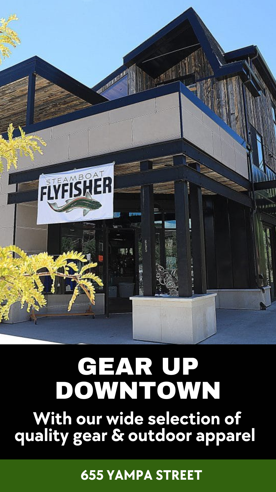 Steamboat Flyfisher Facebook ad from Jun 12, 2026