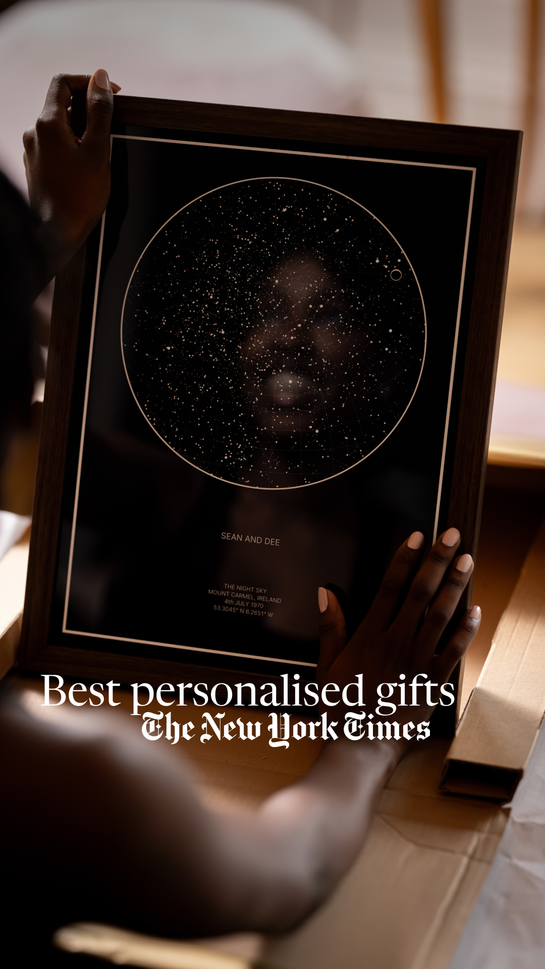 The Night Sky Facebook ad