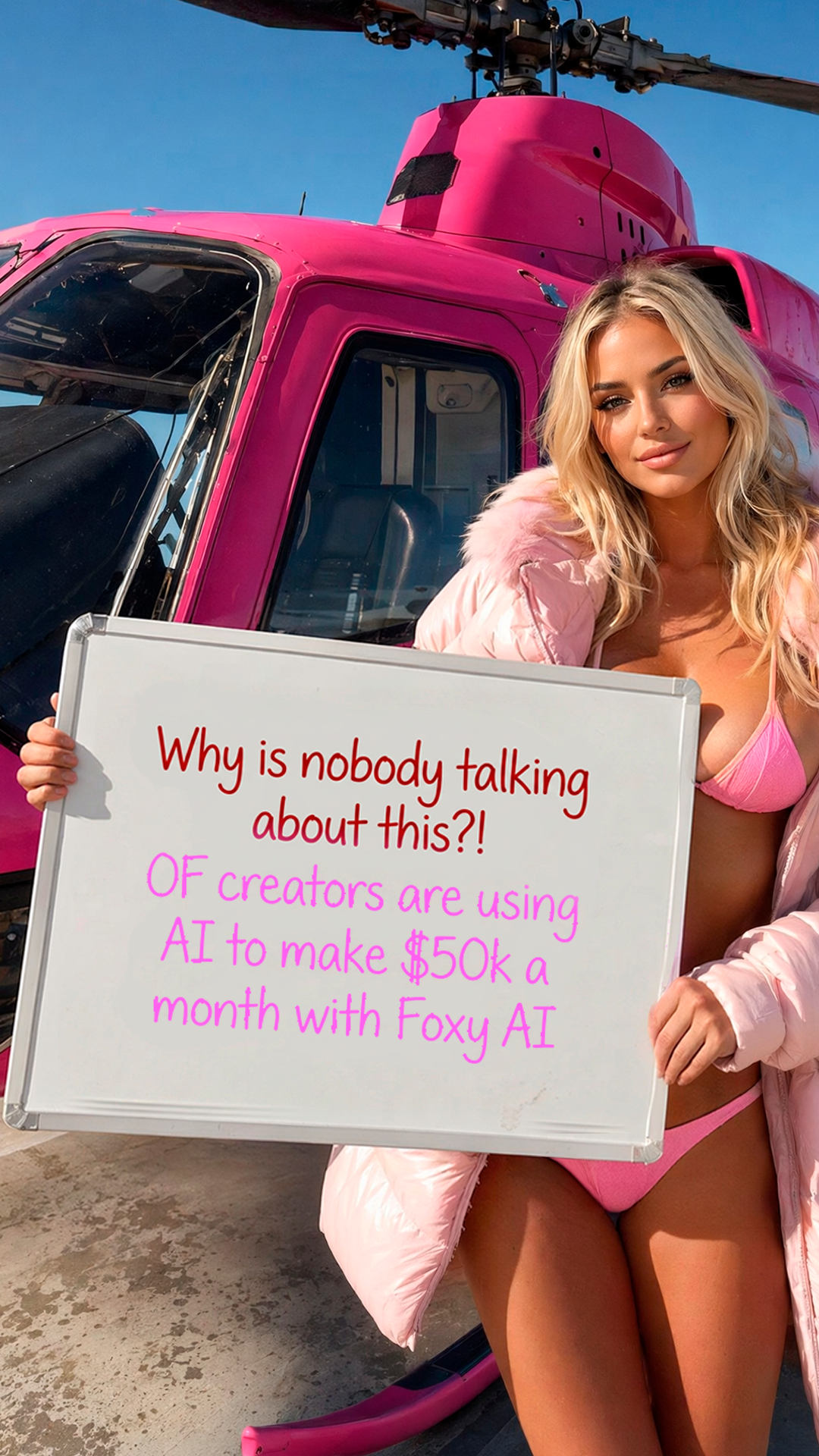 Foxy.ai Facebook ad