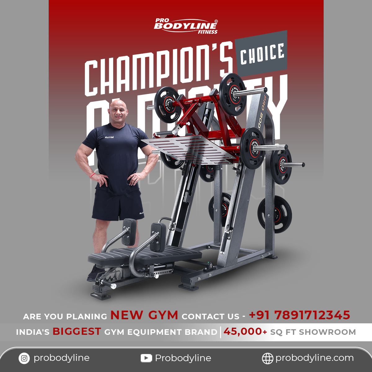 Probodyline Facebook ad: PLANNING THE MOST PREMIUM GYM IN YOUR CITY?