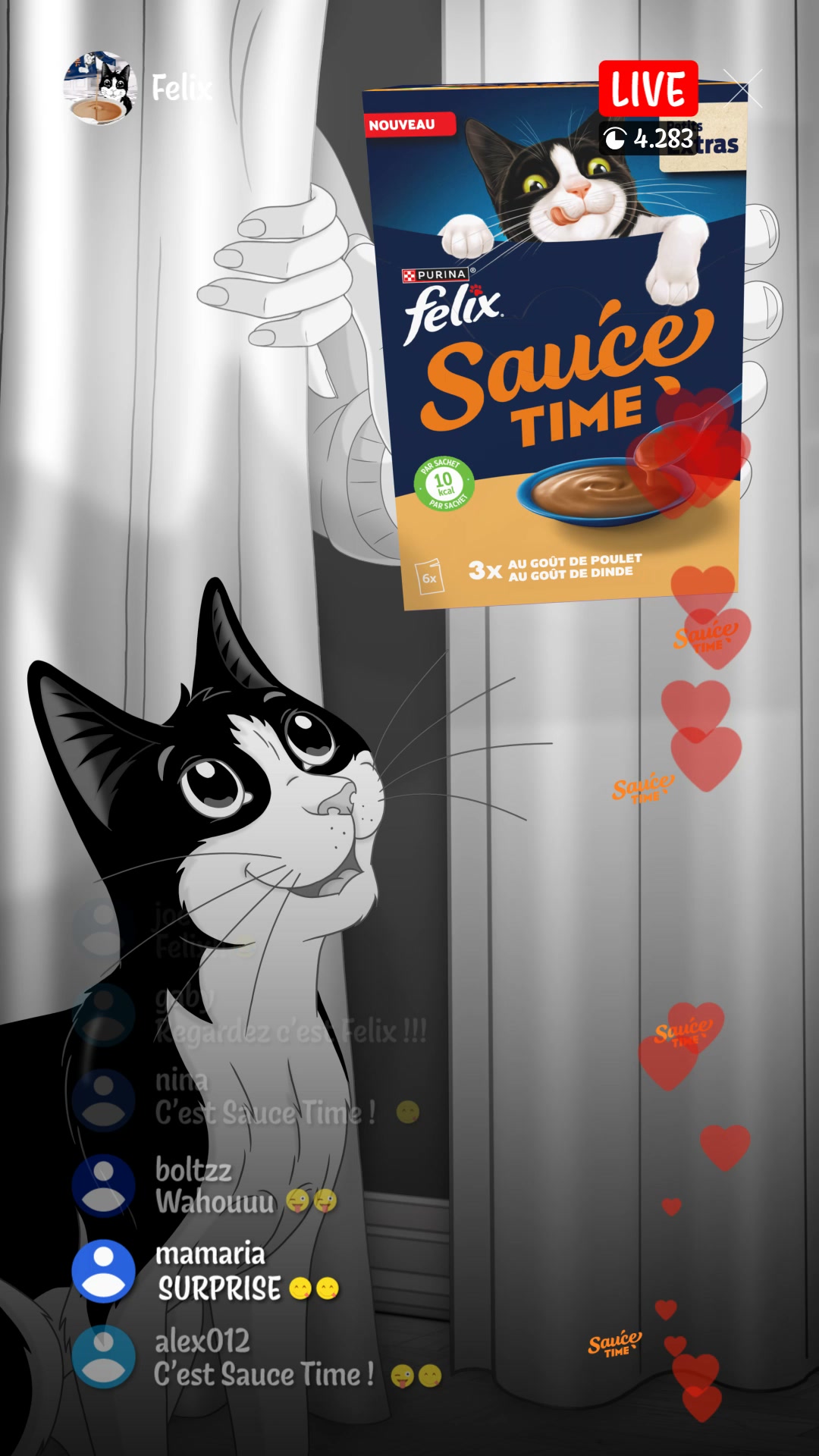 Purina FELIX Facebook ad from Aug 26, 2026