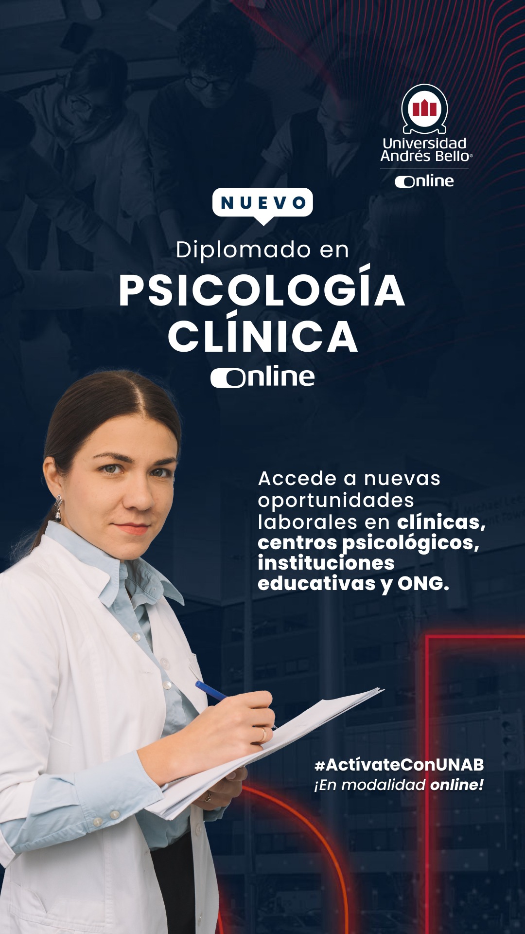 UNAB Modalidad Online Facebook ad