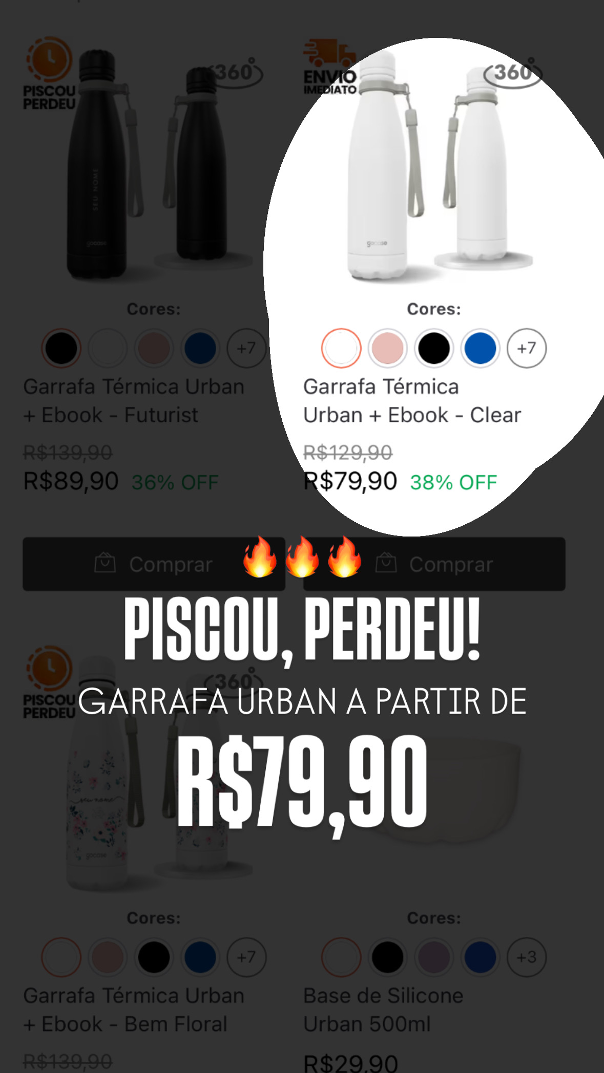 Gocase Acessórios Facebook ad