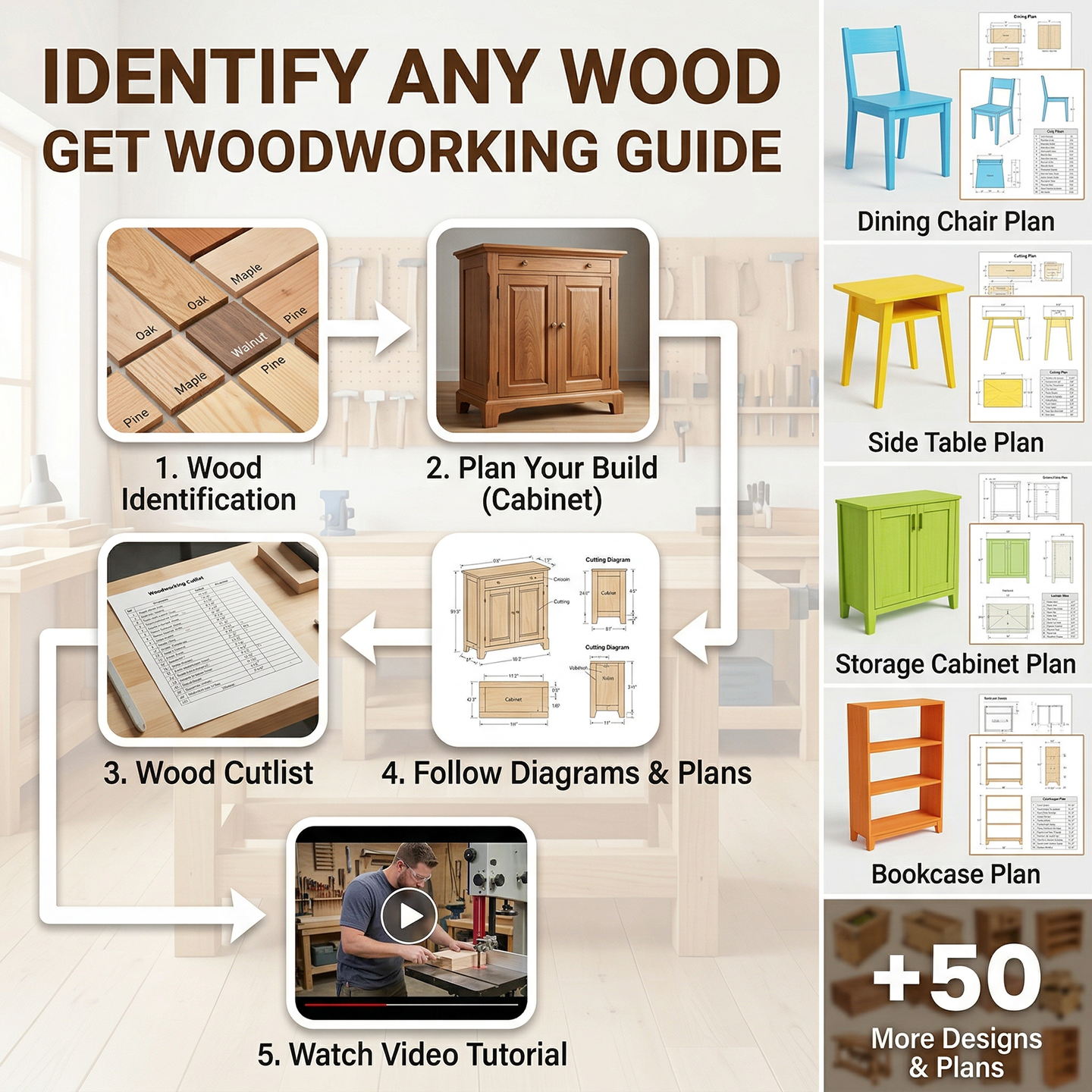 WoodSense Facebook ad