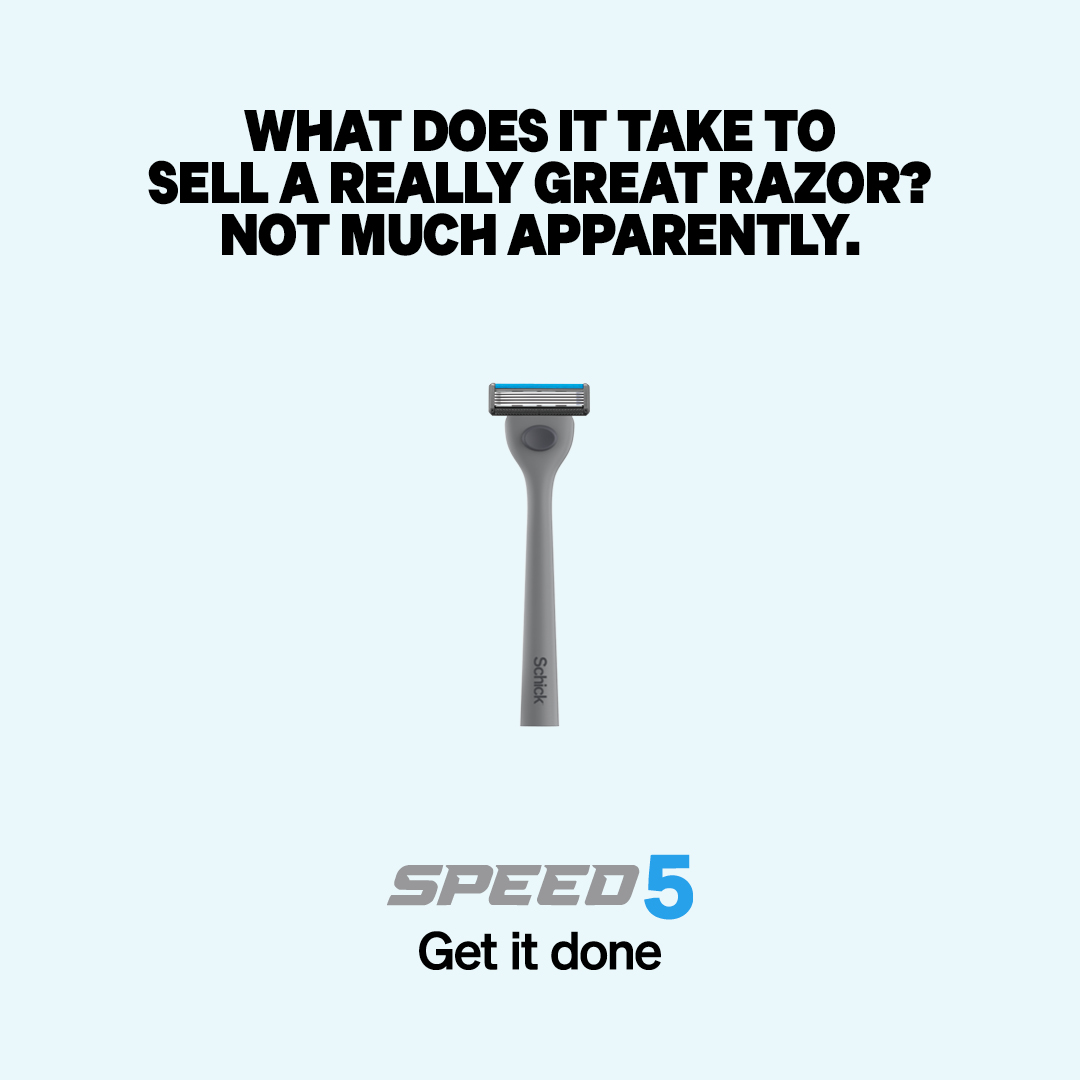 Schick ANZ Facebook ad: Need we say more?