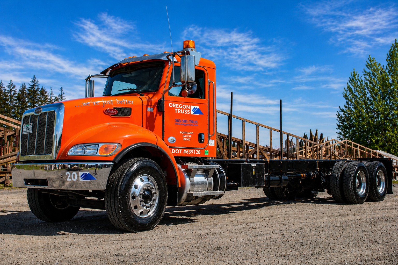 Angela Beebe Facebook ad: 2021 Peterbilt 348