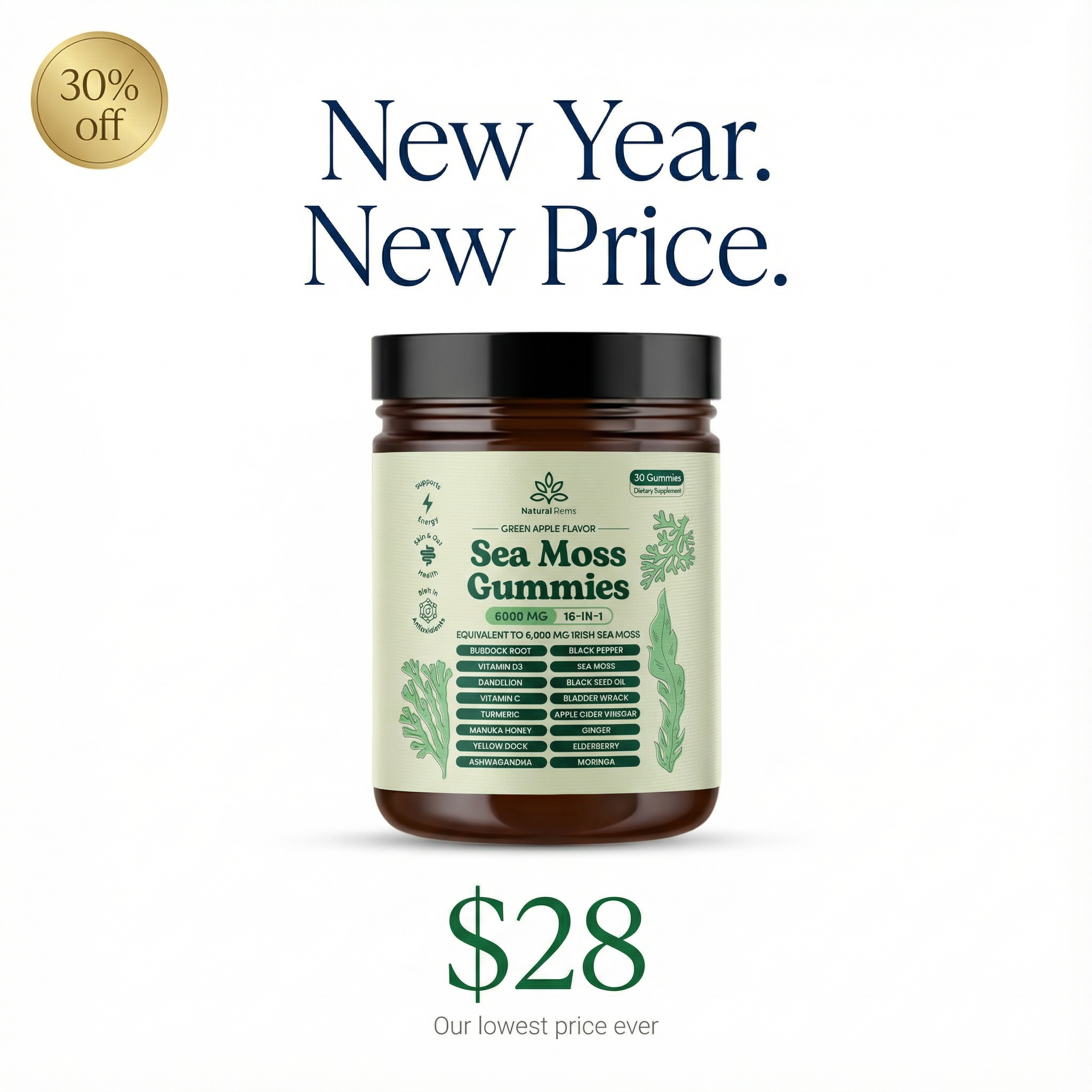 Natural Rems Facebook ad