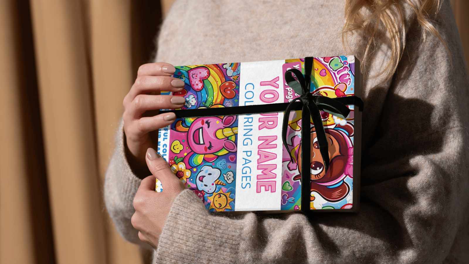 Pick-A-Page Personal Coloring Books Facebook ad