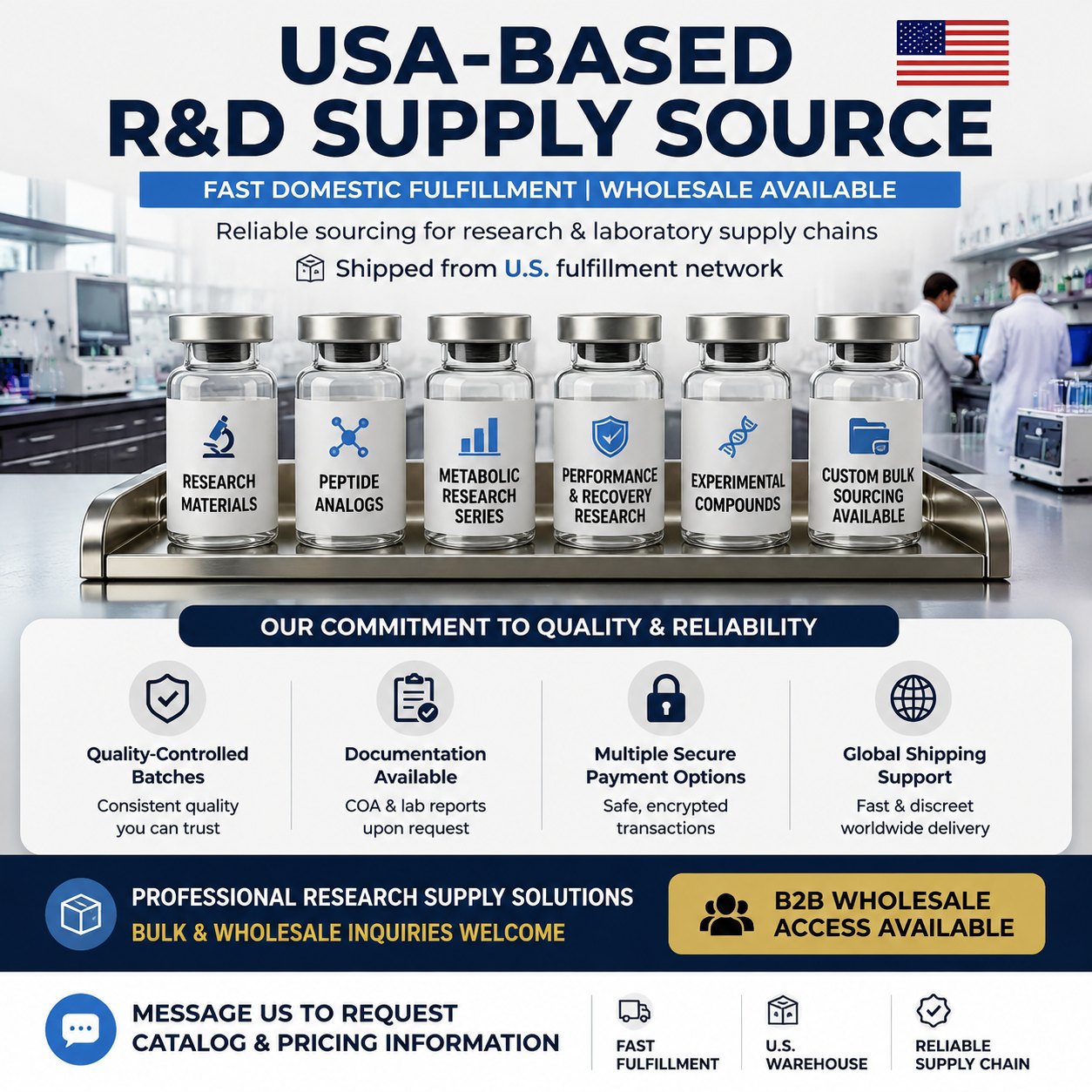 Highpurity Peptide Facebook ad: Premium Peptides with Direct Factory-Access
