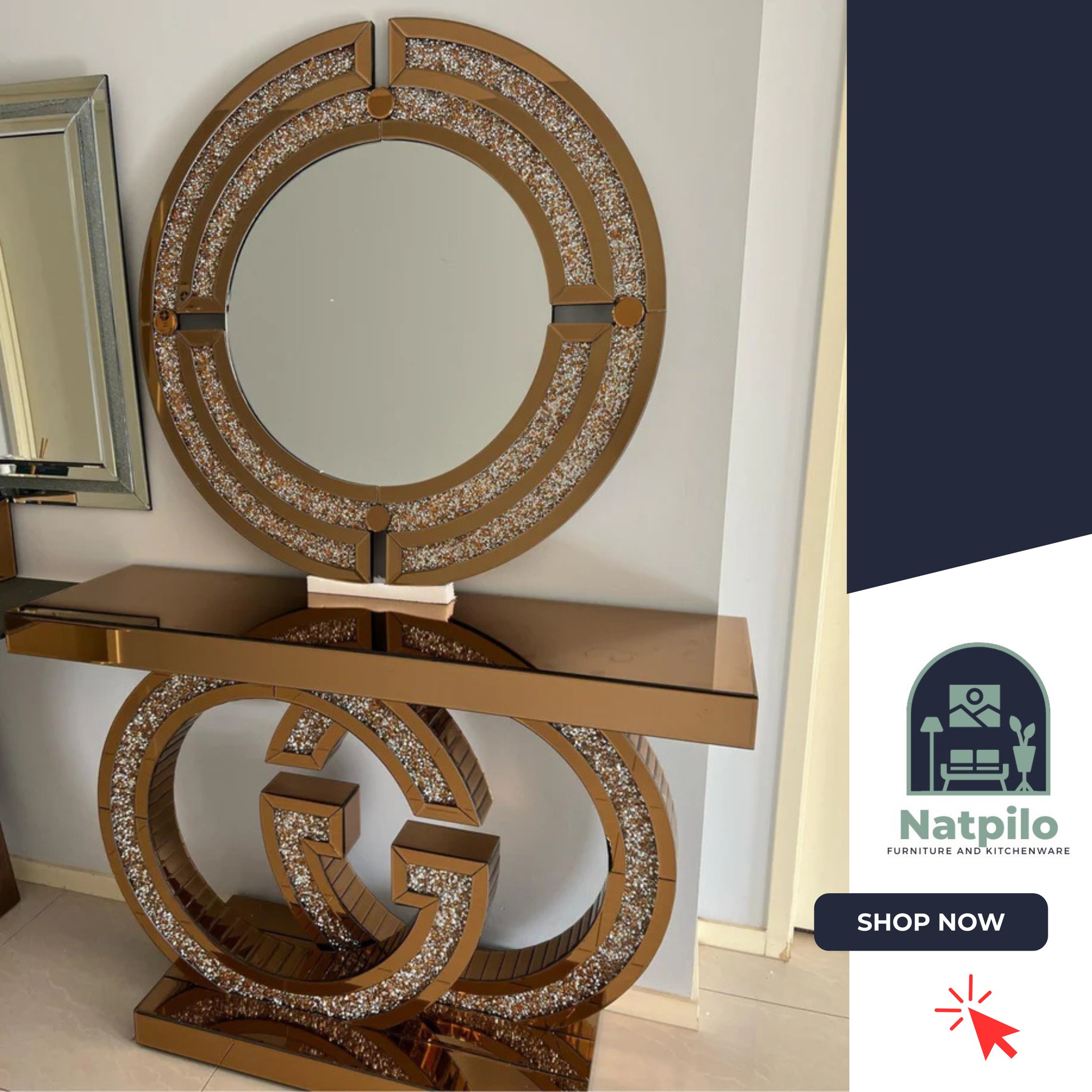 Natpilo furniture Facebook ad: Chat with us