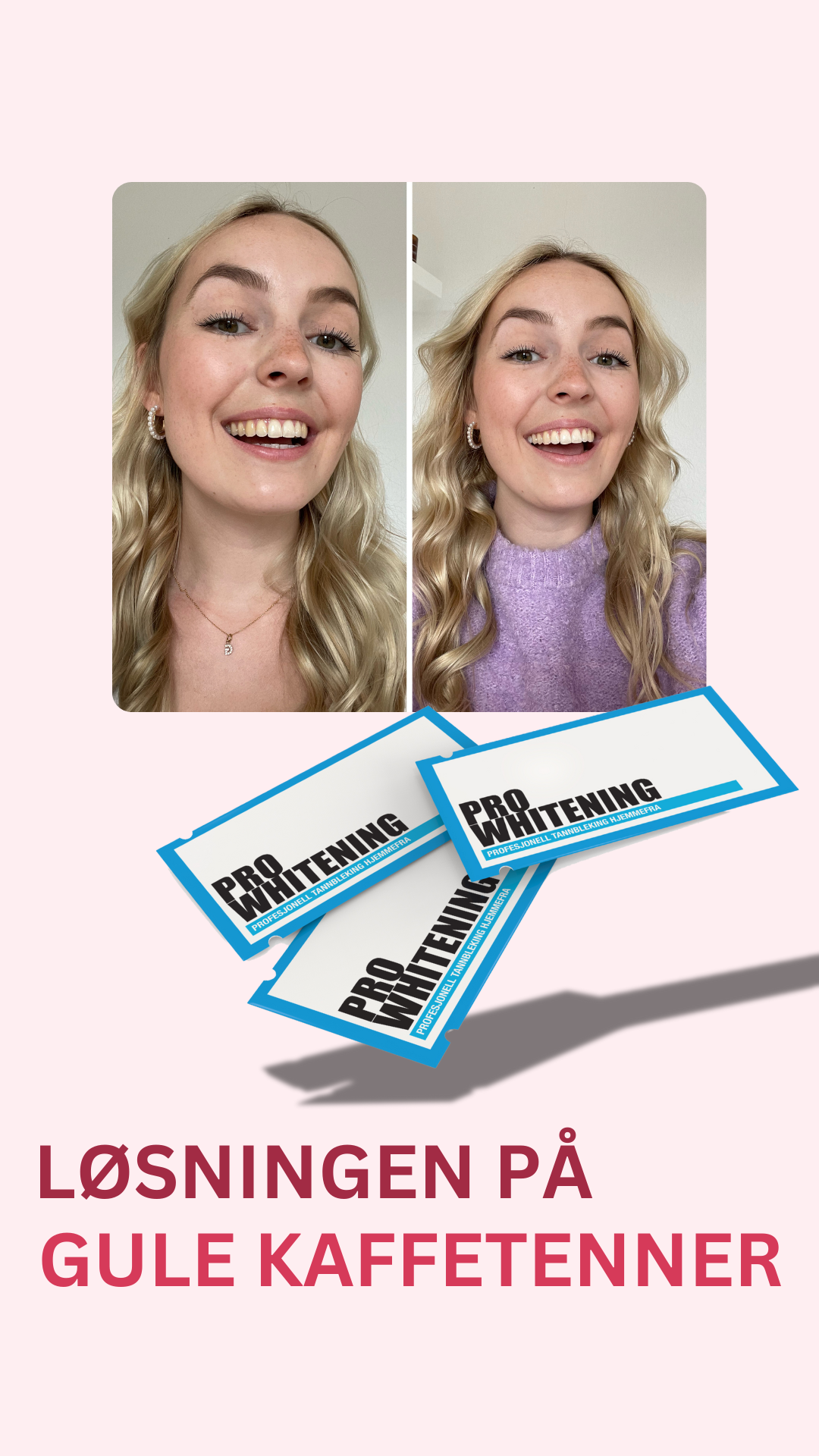 ProWhitening Facebook ad