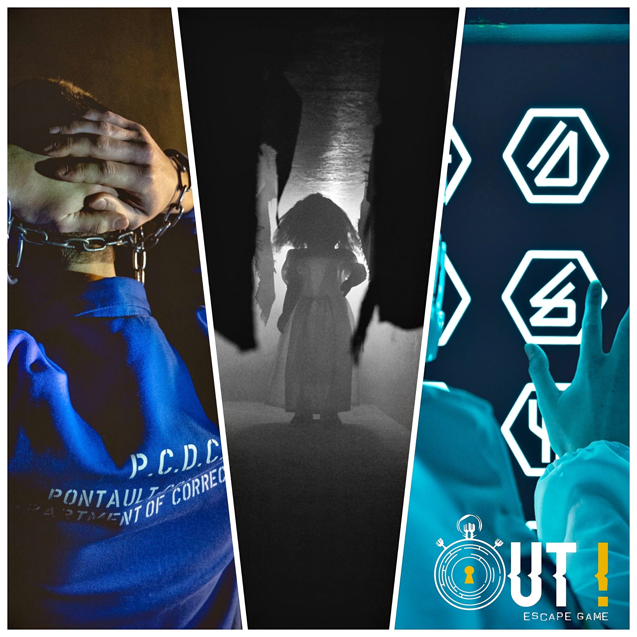 OUT - Escape Game Facebook ad: Escape Game UNIQUE!