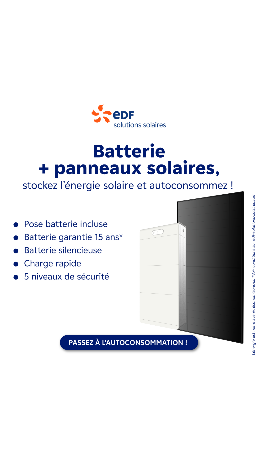 Mes offres EDF solutions solaires Facebook ad