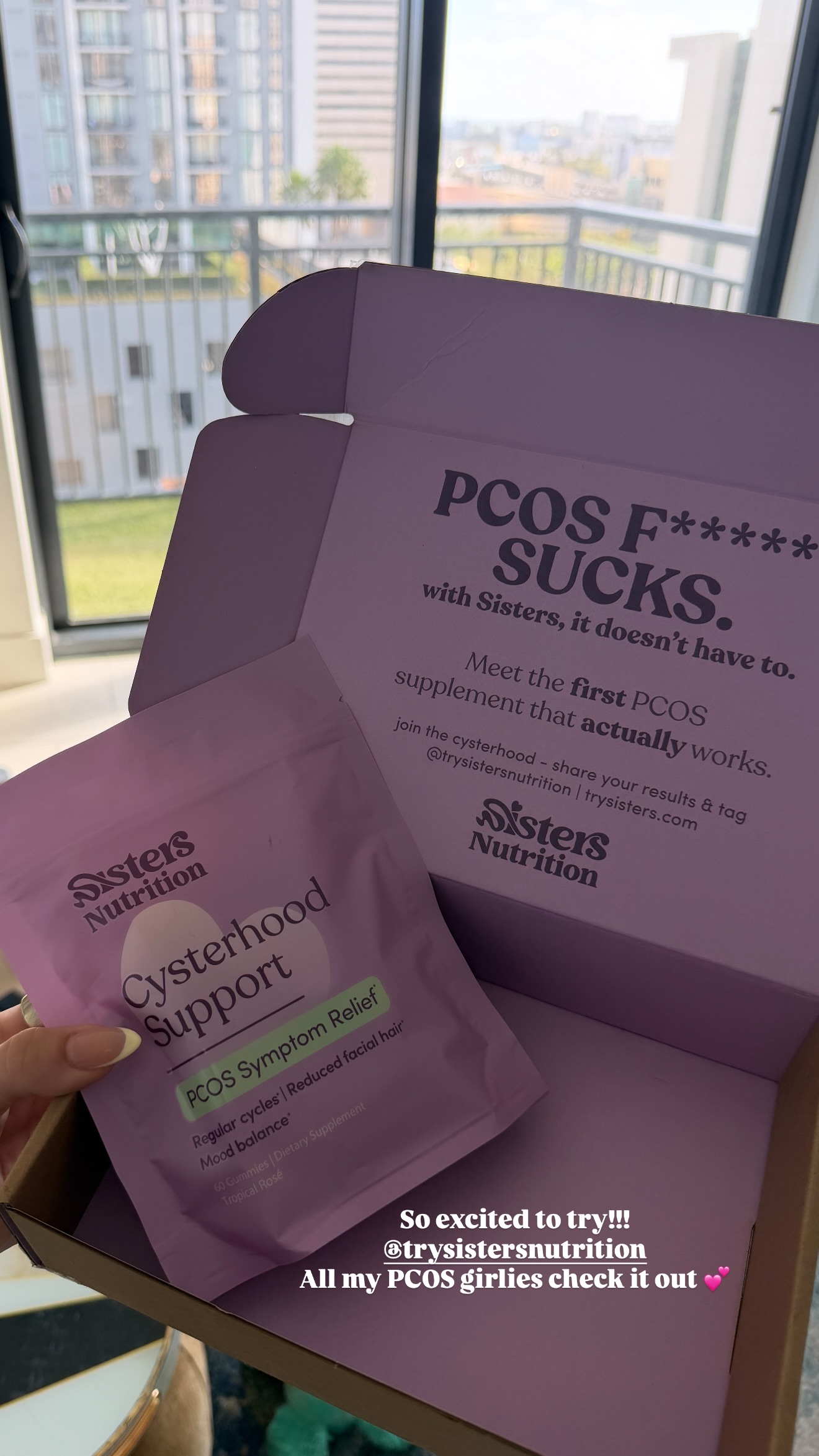 Sisters Nutrition Facebook ad