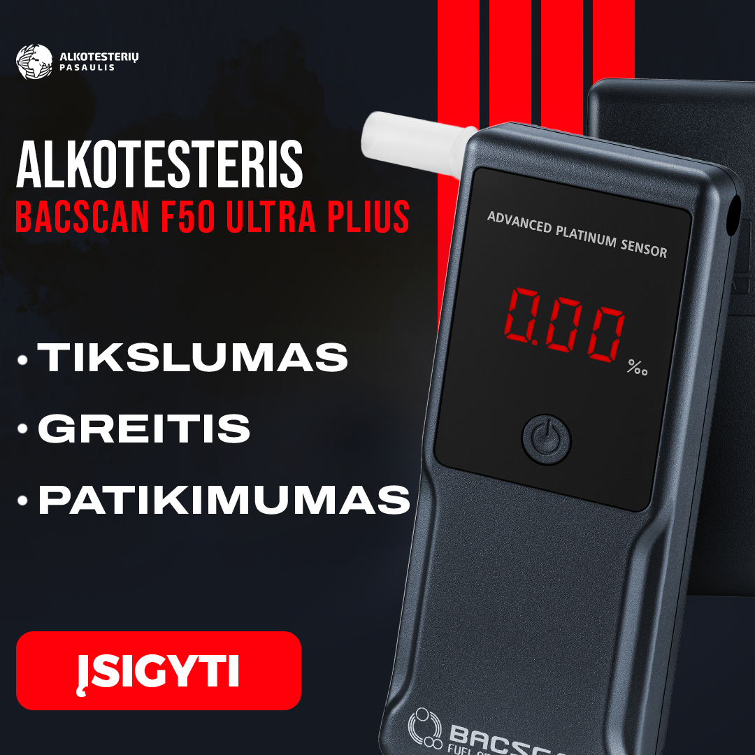 Alkotesterių Pasaulis Facebook ad