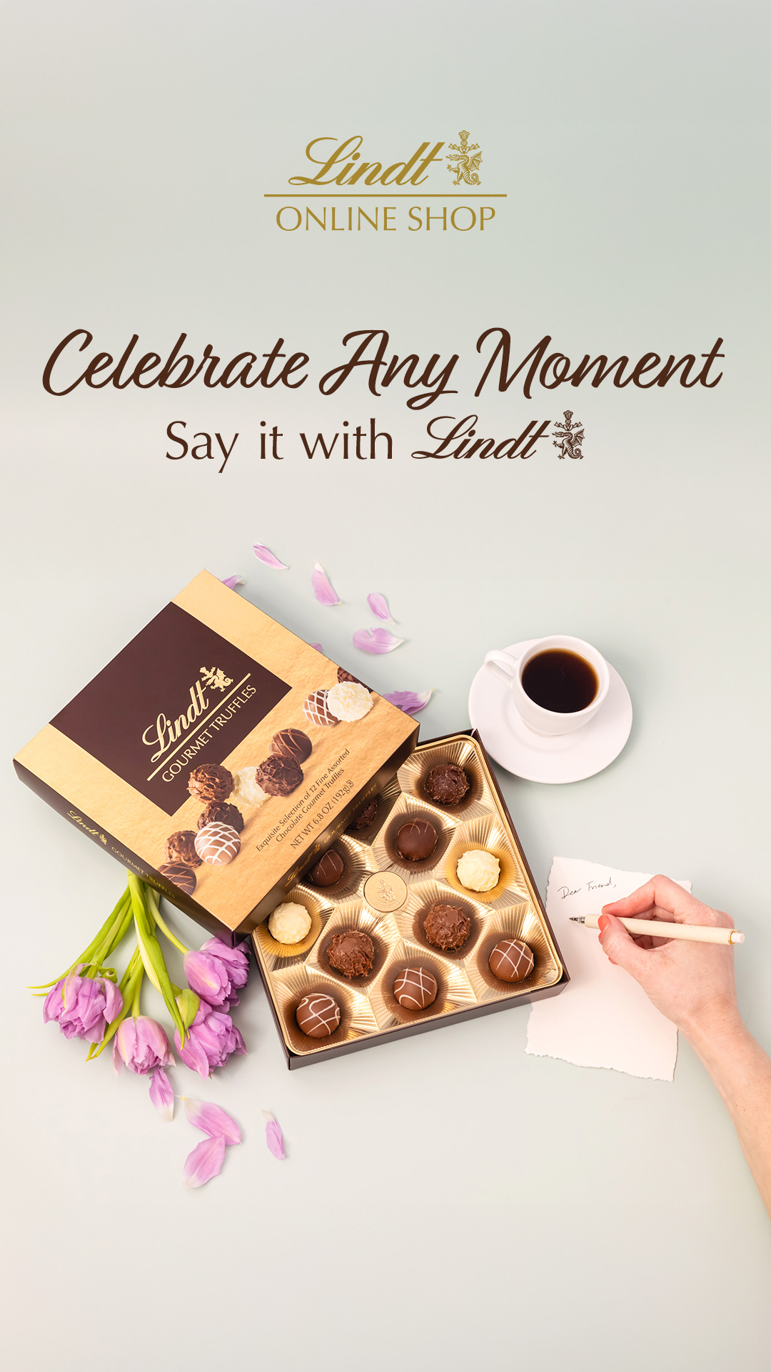 Lindt Facebook ad