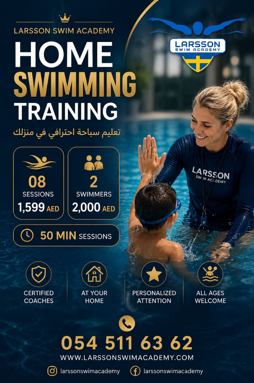 Larsson Swimming Academy Facebook ad