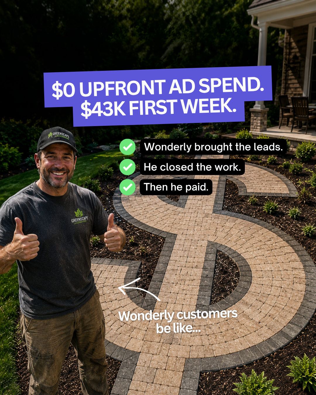 Wonderly Facebook ad