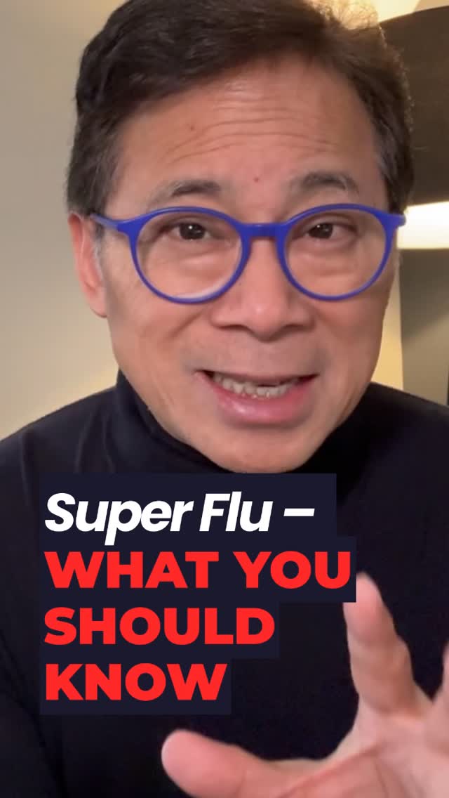 Dr. William Li Facebook ad: A record-breaking super flu is here and your…