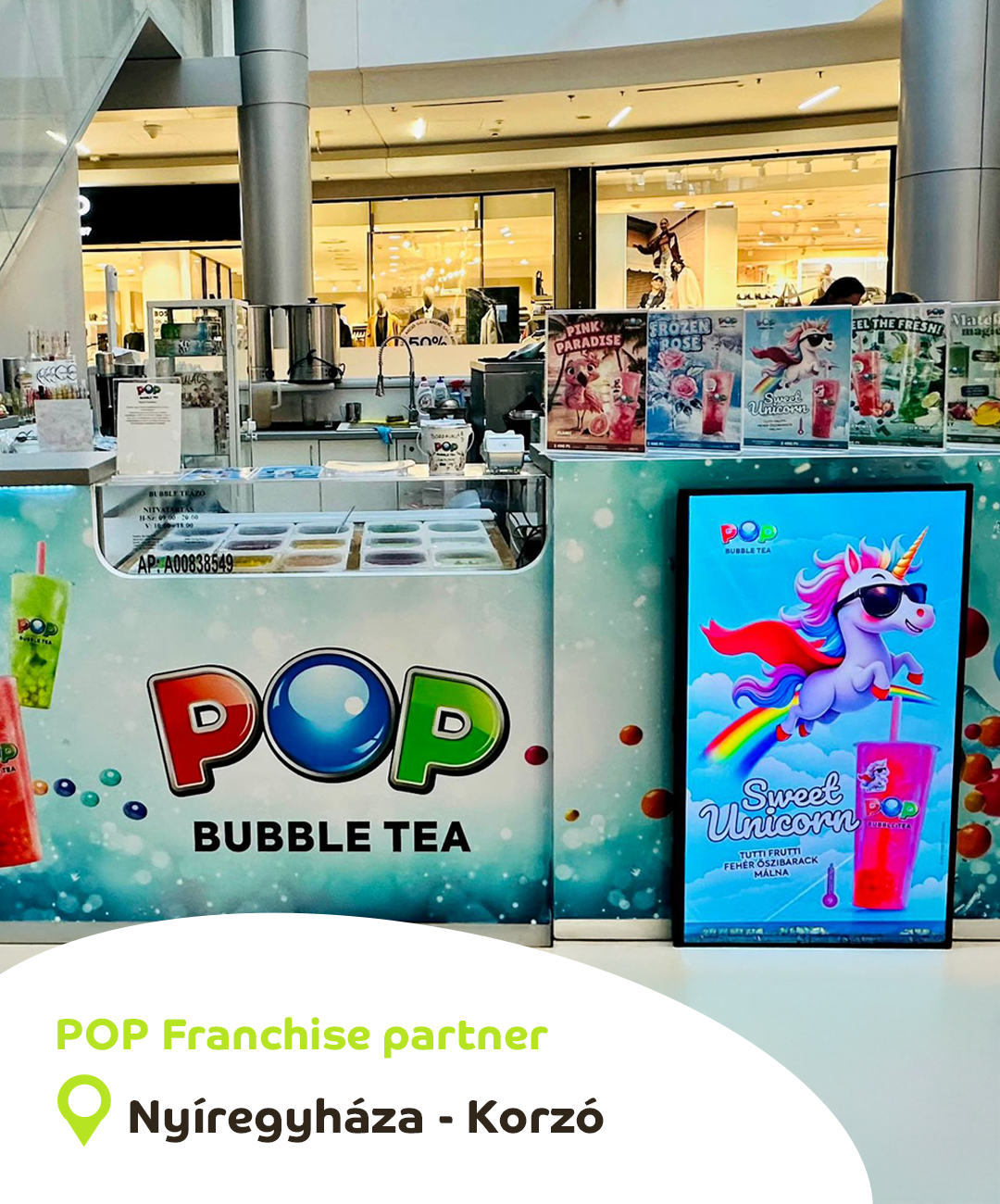 POP Bubble Tea Facebook ad