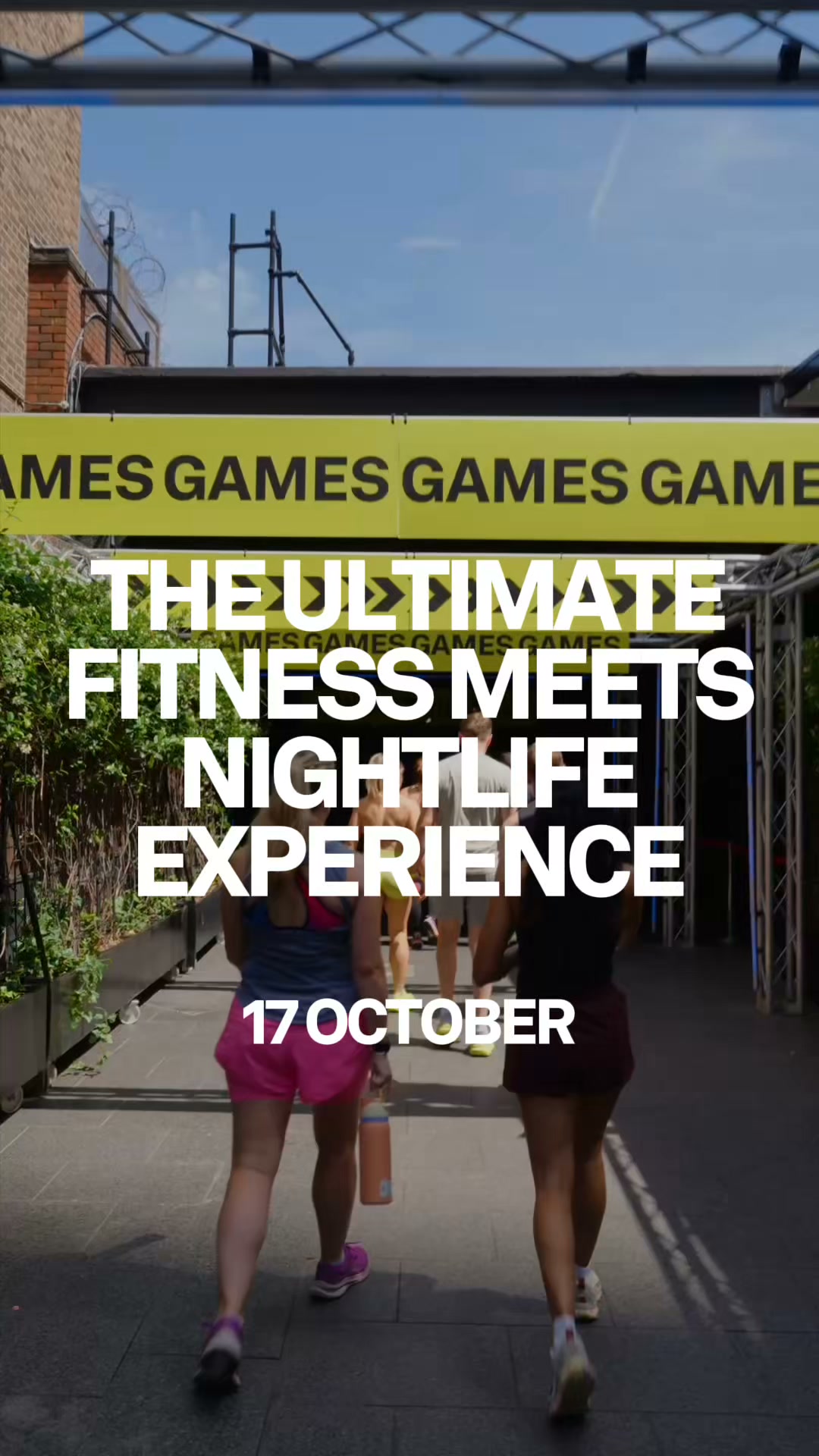 Ministry of Sound Fitness Facebook ad: Fitness Meets Nightlife