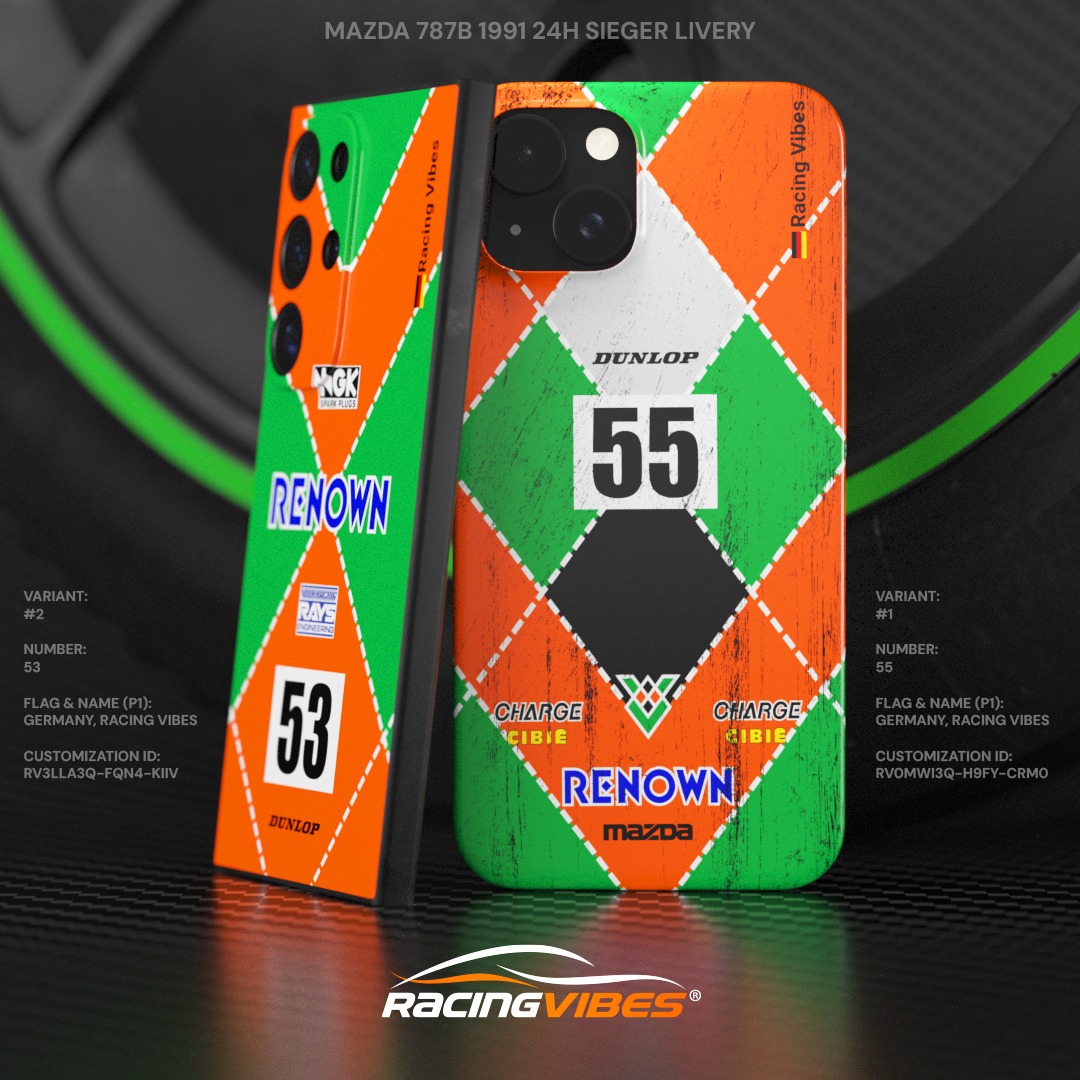 Racing Vibes Facebook ad: Dein Auto. Dein Case.