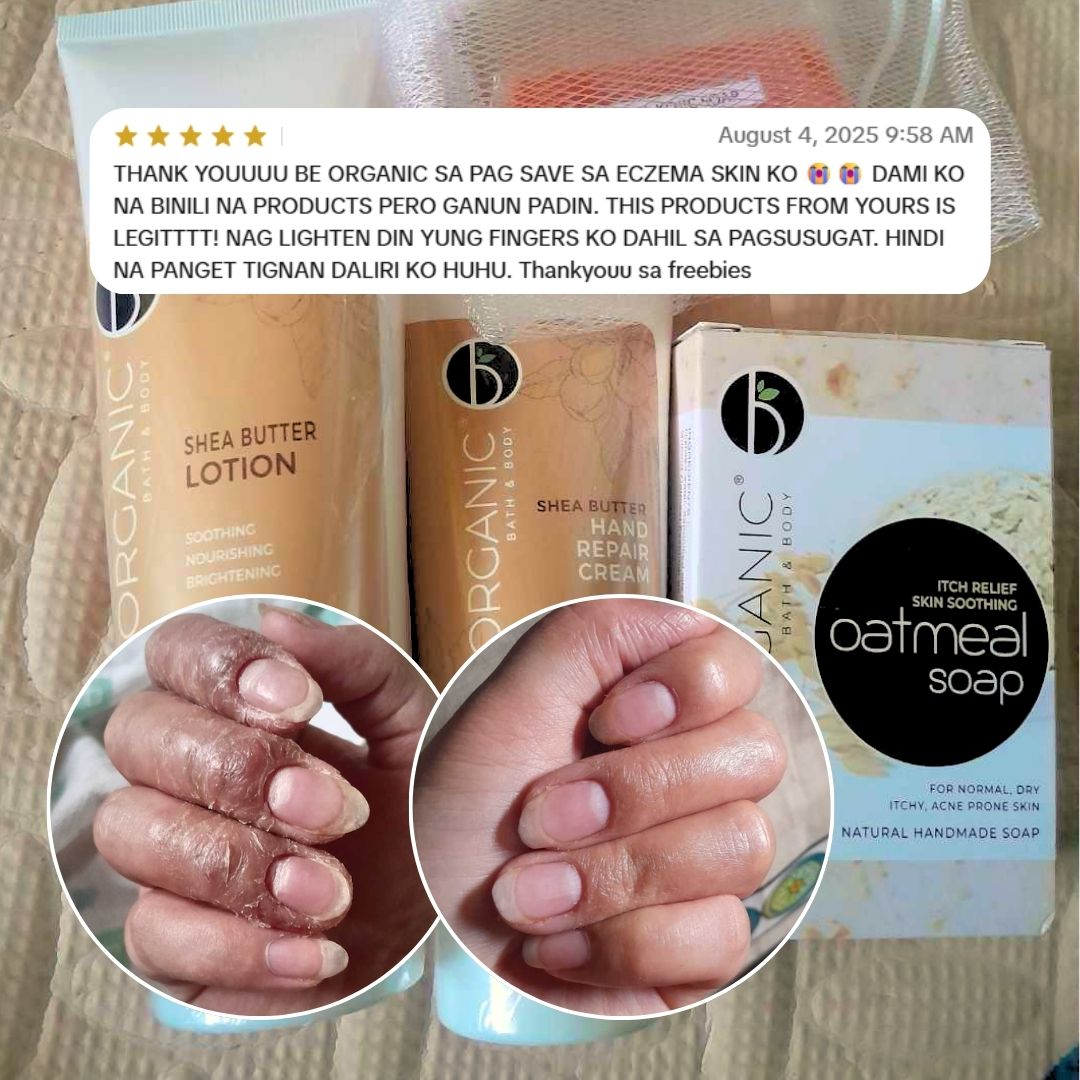 Be Organic Bath & Body Facebook ad