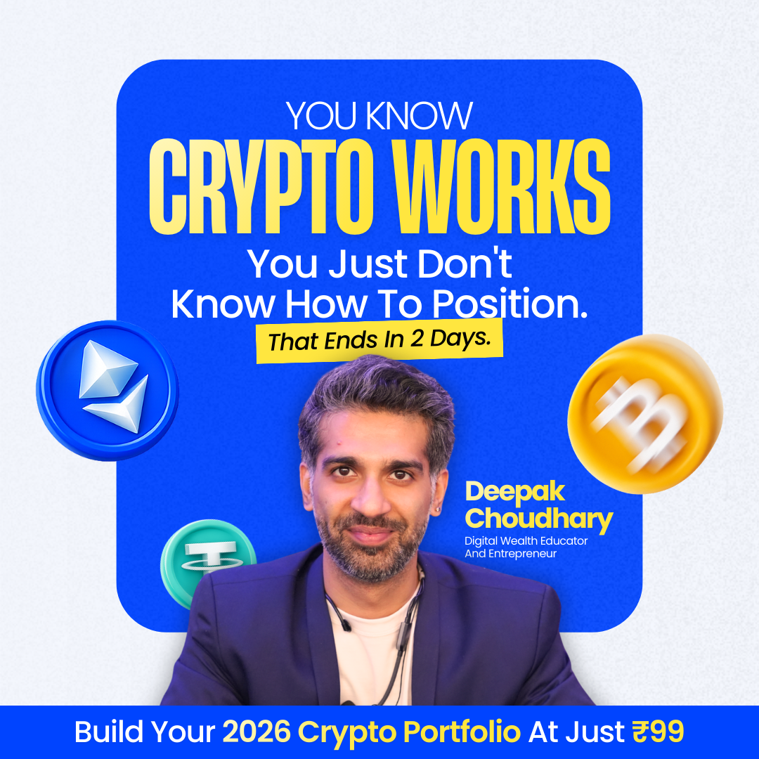 Knowledge deepak Facebook ad: Start Your Crypto Journey Today