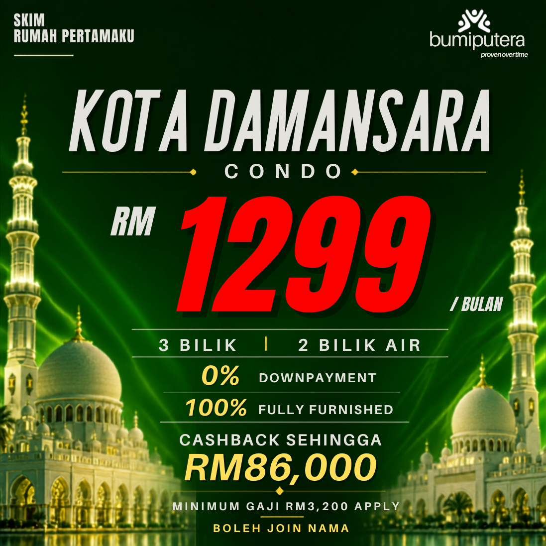 Rumah Mampu Milik Damansara Facebook ad