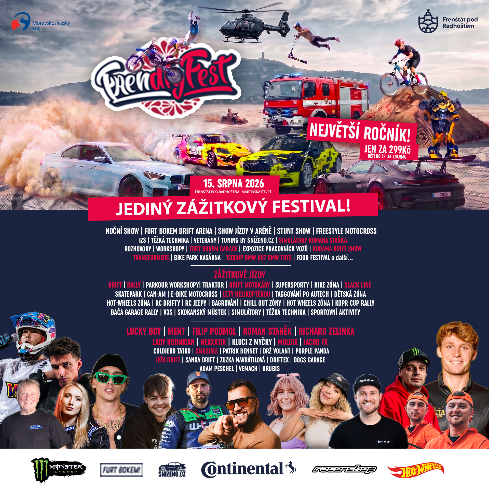 Dj Lucky boy Facebook ad: FRENDLY FEST 2026 | NEJVĚTŠÍ ROČNÍK!