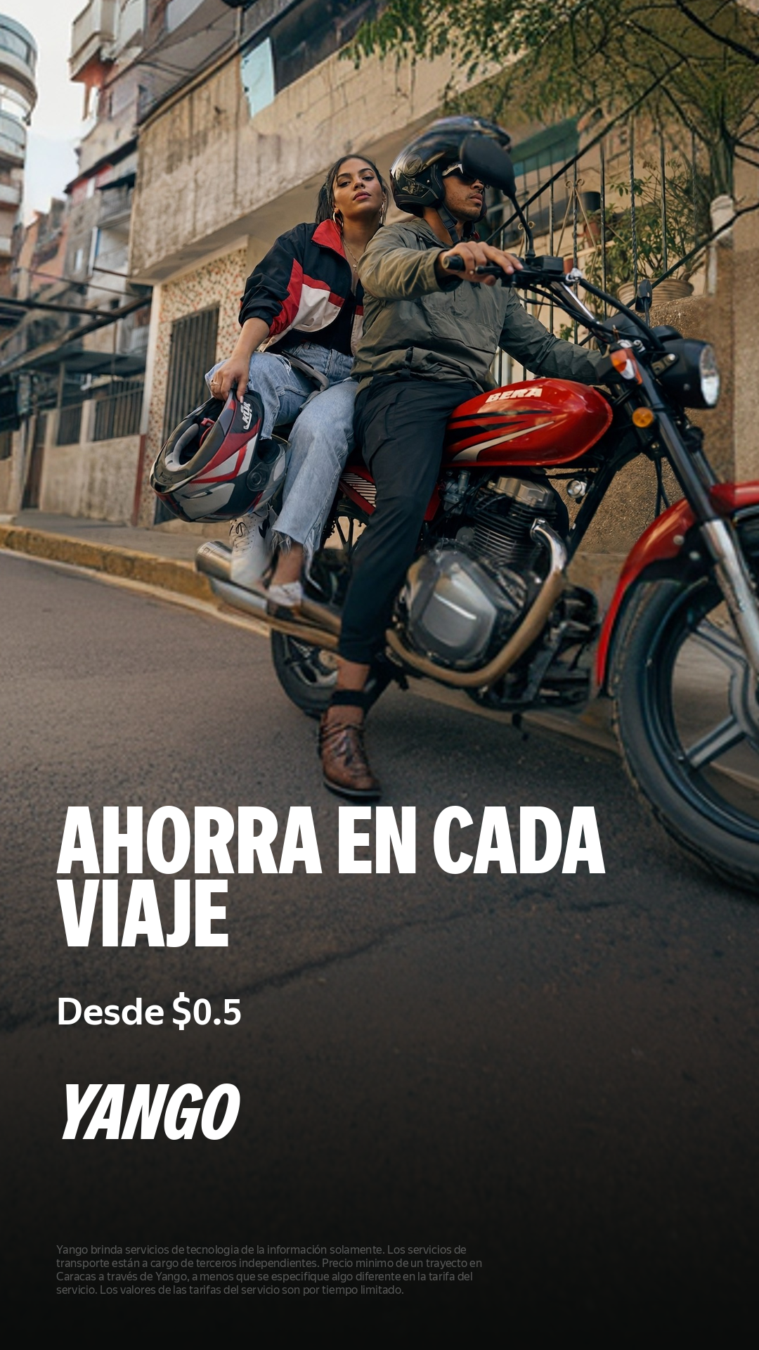 Yango Venezuela Facebook ad