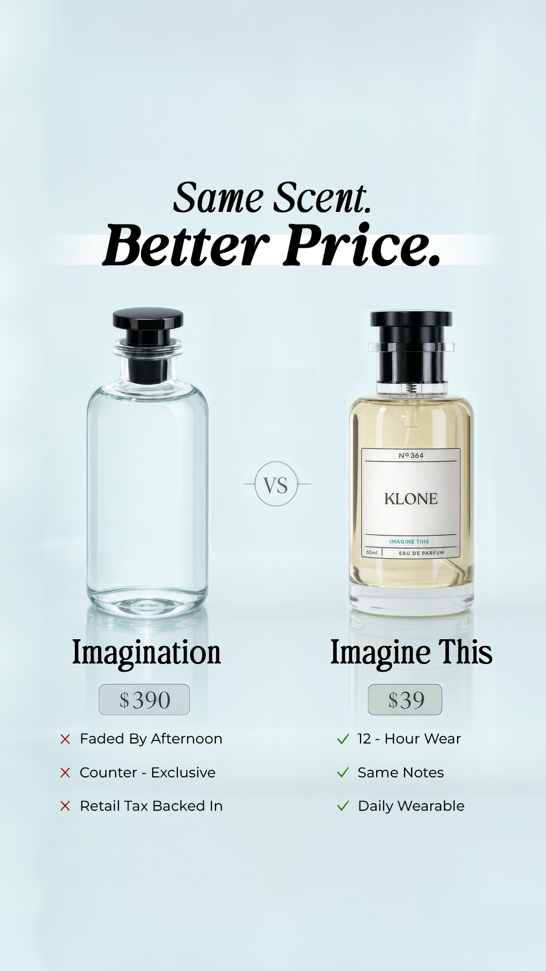 Klone Scents Facebook ad
