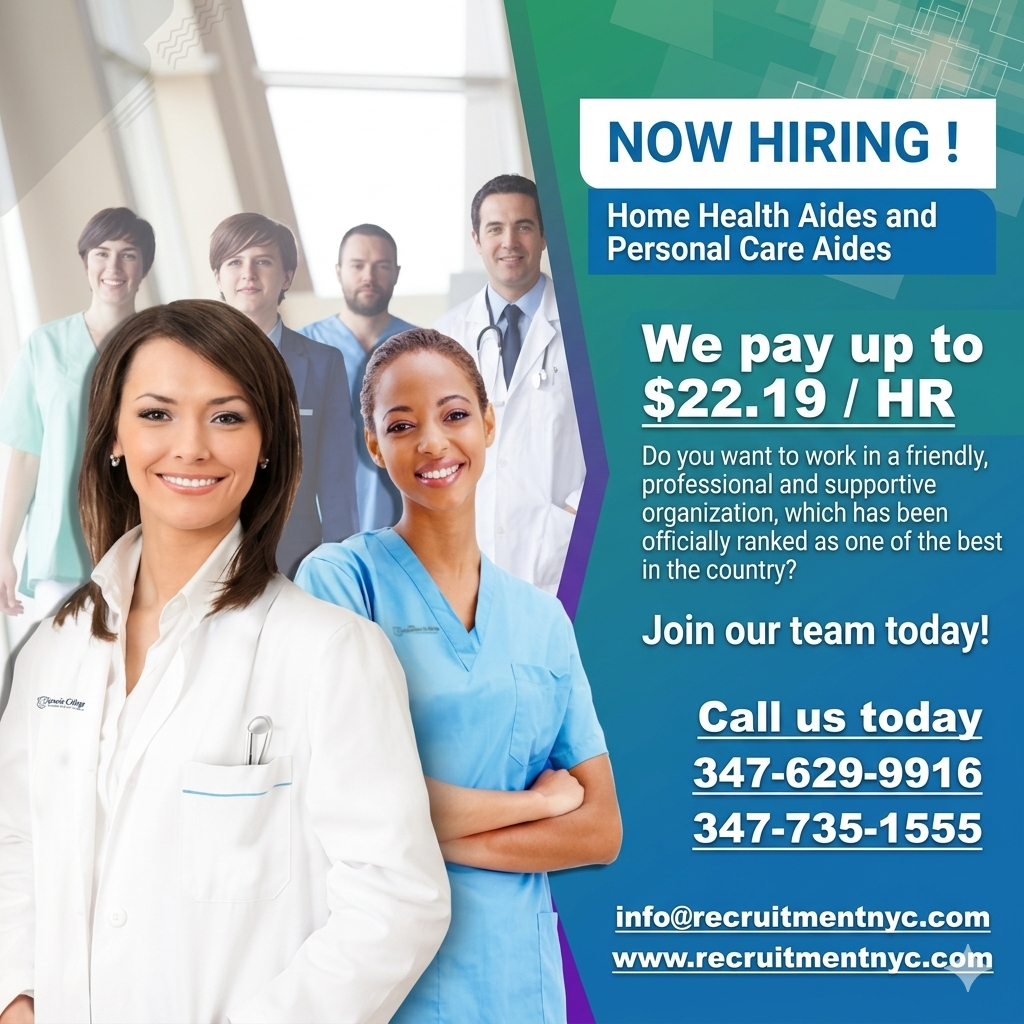 Medical Recruitment Services NYC Facebook ad