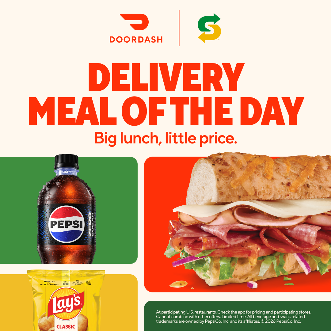 DoorDash Facebook ad