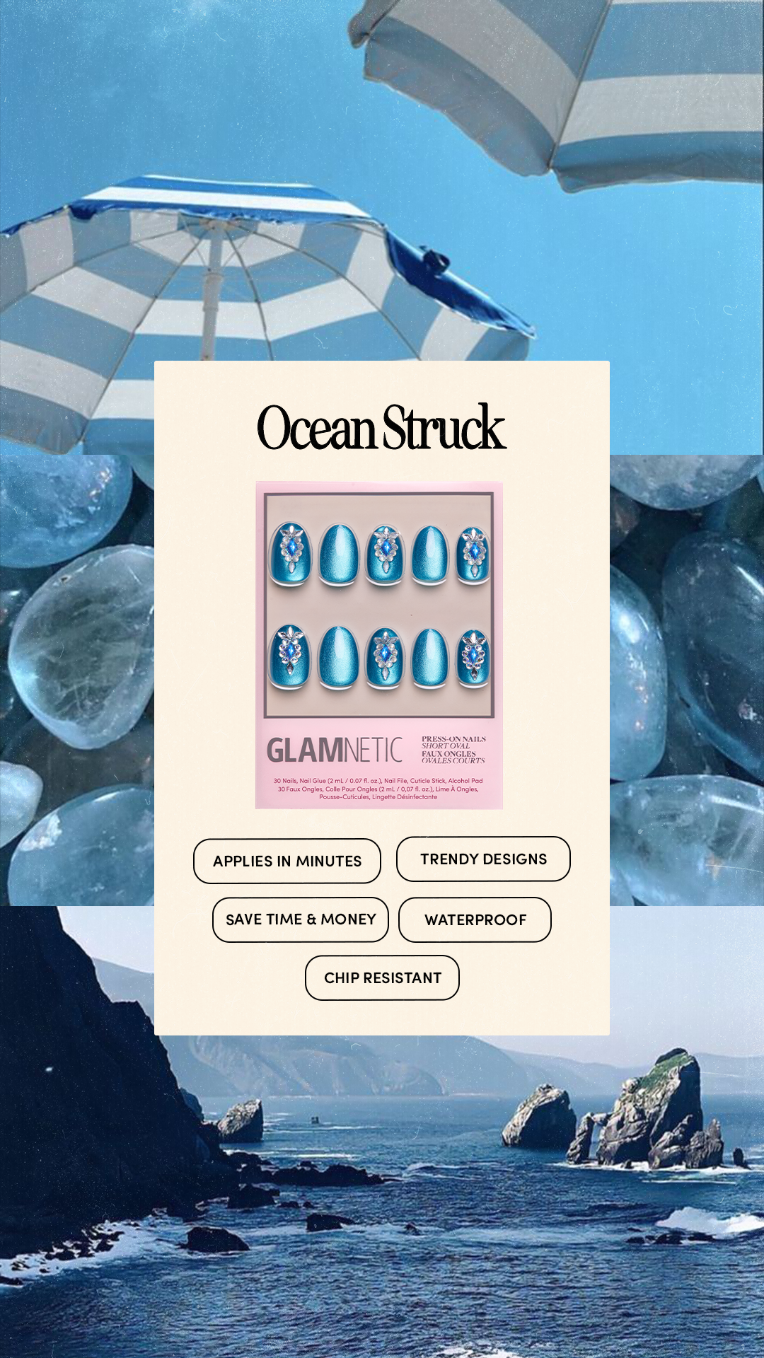 Glamnetic Facebook ad