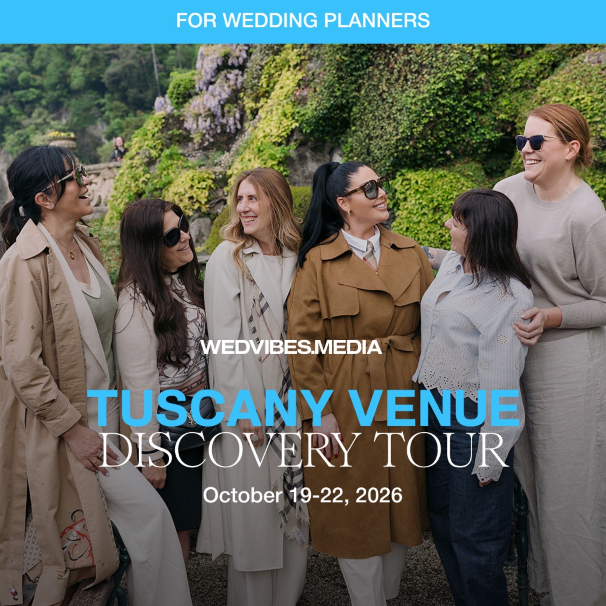 WedVibes Facebook ad: Explore the best Tuscany has to give to…