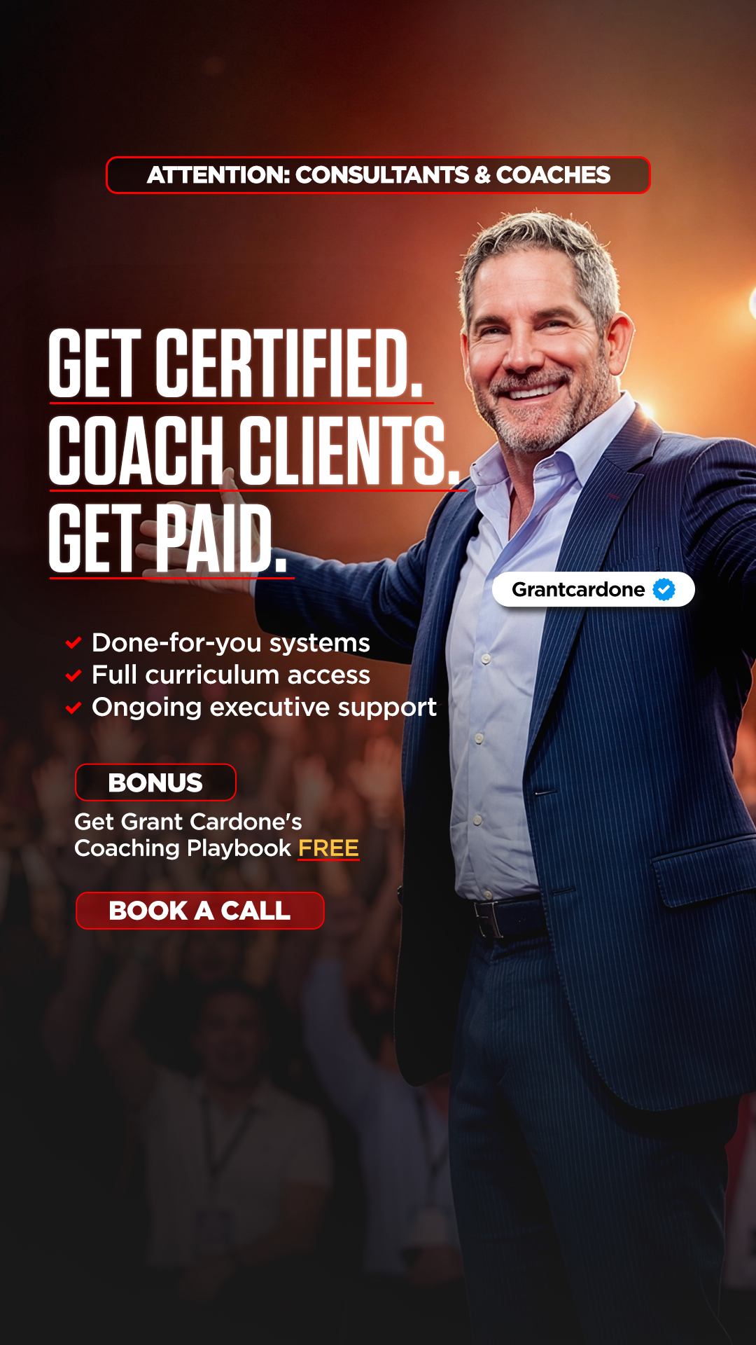 Grant Cardone Facebook ad